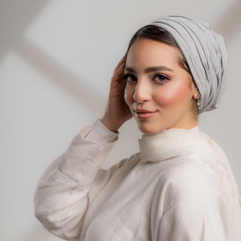 Plisse Plain Turbans