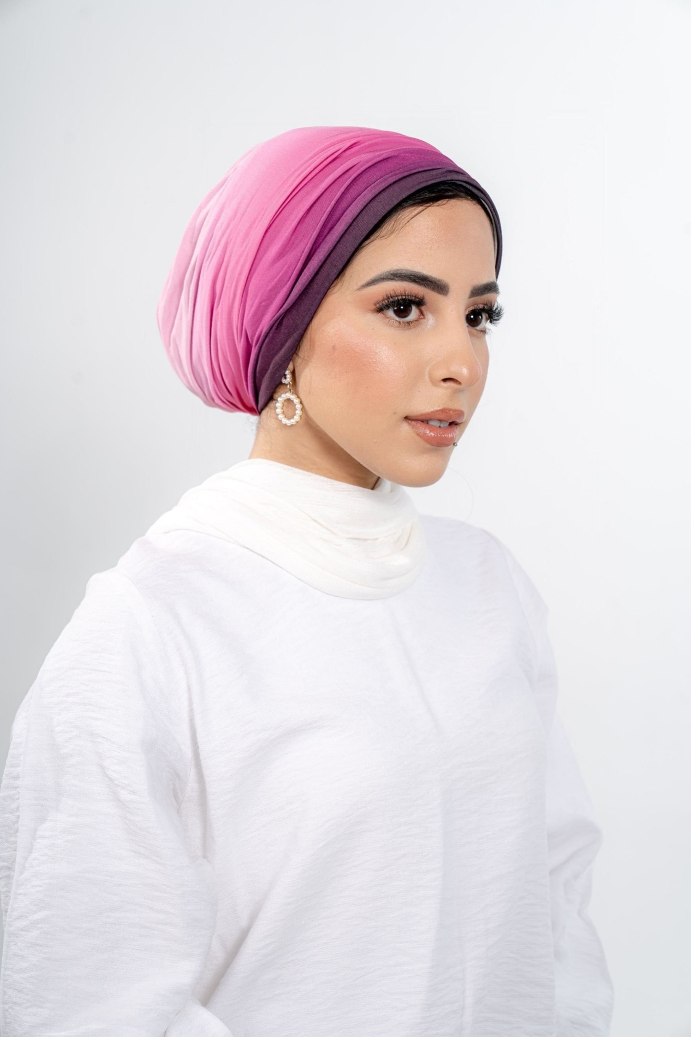 Plisse Ombre Turban