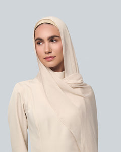 LightBeige Bamboo scarf